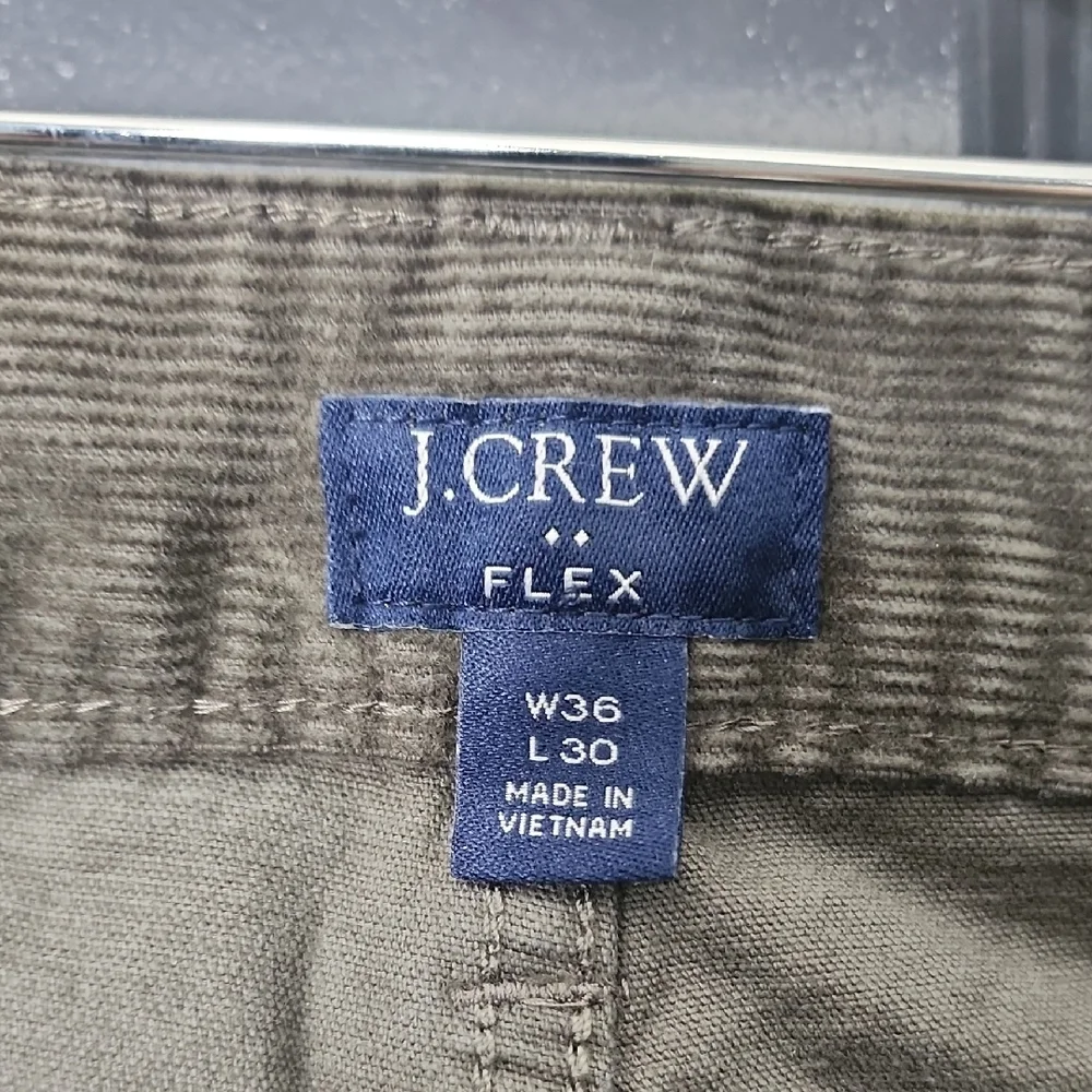 J.‎ Crew Olive Corduroy Pants for Men